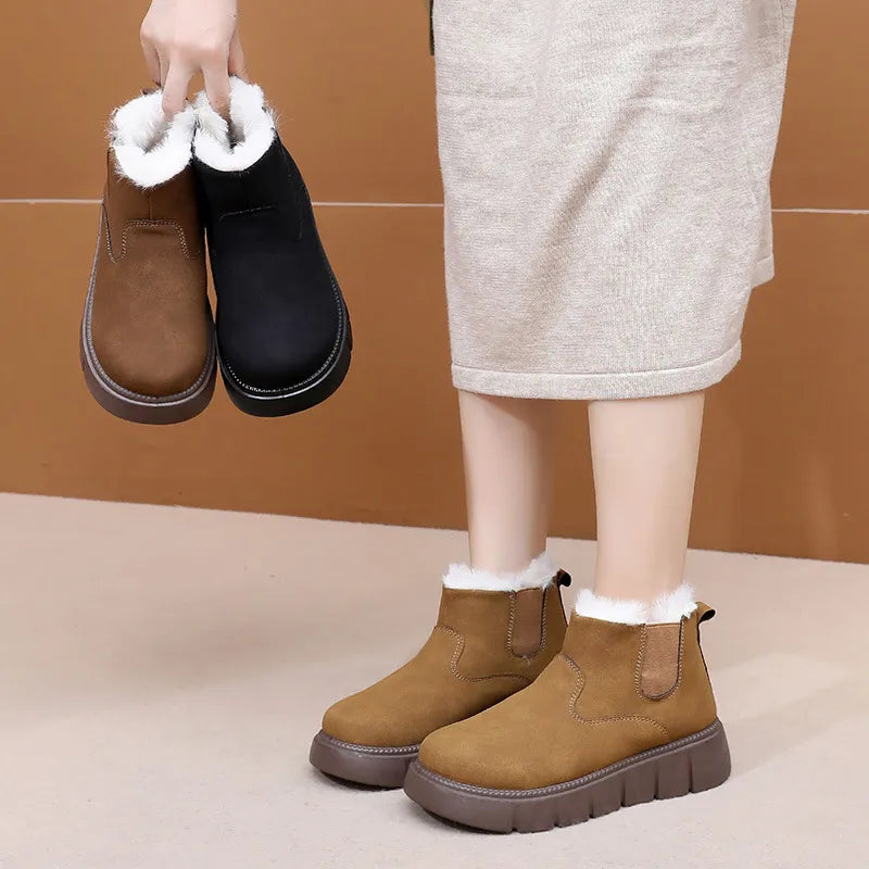 Women’s Slip-On Winter Snow Boots