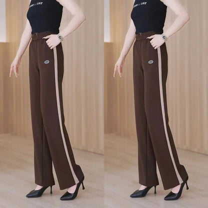 Women’s Slim-Look Wide-Leg Sweatpants