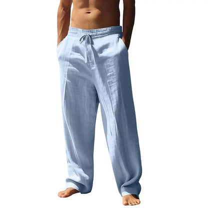Men’s Relaxed Fit Straight Leg Casual Trousers
