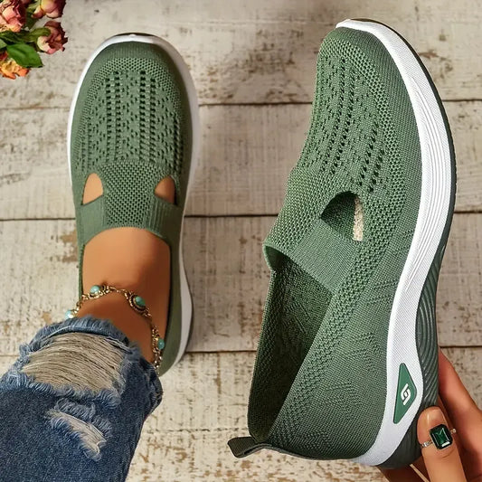Ladies' Slip-On Walking Trainers