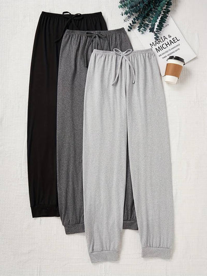 Women’s Casual Drawstring Comfort Joggers Set