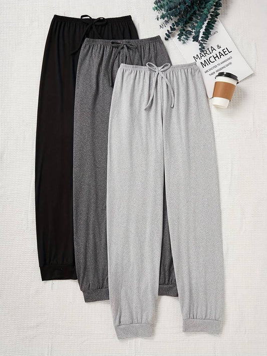Women’s Casual Drawstring Comfort Joggers Set
