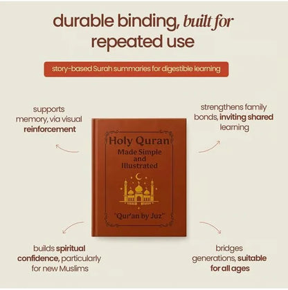 Illustrated Quran Study Plan Book by Juz