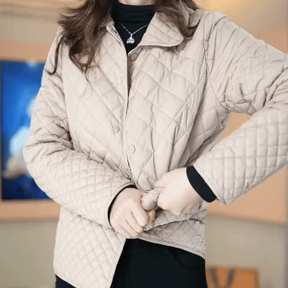 Women’s Lightweight Quilted Jacket with Cotton Lining