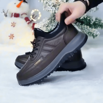 Men’s Elastic Lace Trainers with Reinforced Structure