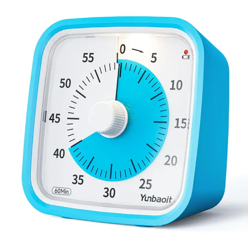 60-Minute Visual Countdown Timer