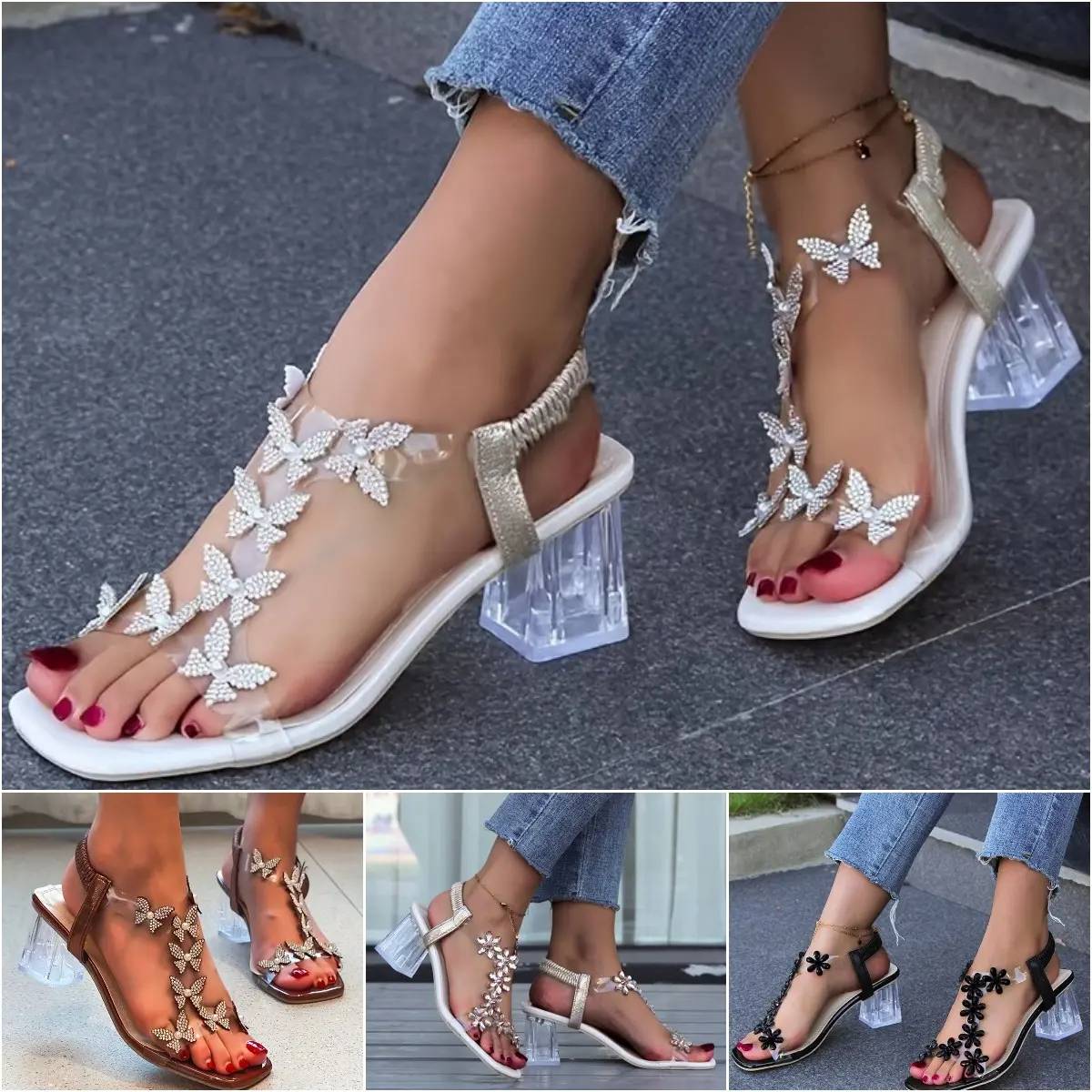 Floral Fantasy Sandals