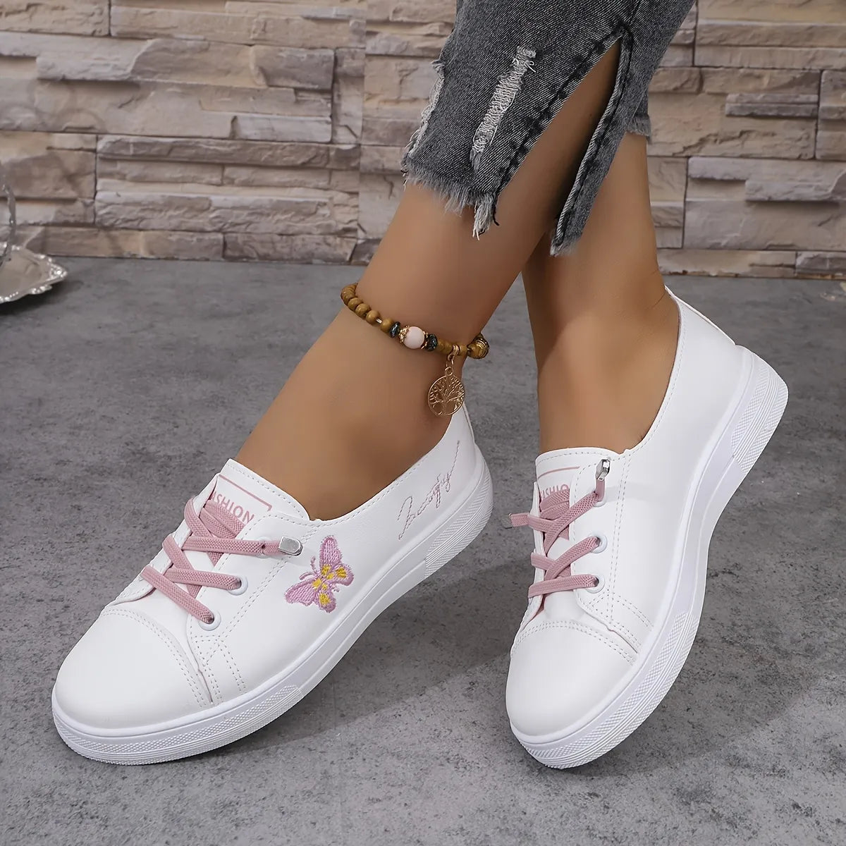 Women’s Elanora Butterfly Detail Comfort Trainers