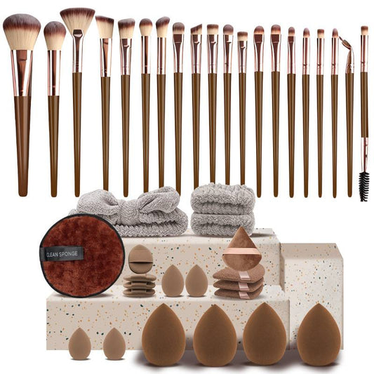 Women's Make-Up Brush and Sponge Set