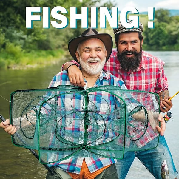 Foldable Multi Entry Fishing Net