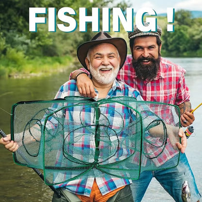 Foldable Multi Entry Fishing Net