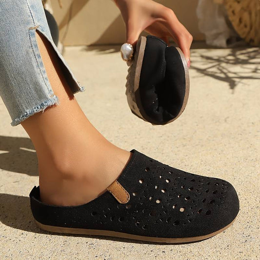 Women’s Breathable Perforated Mule Clogs