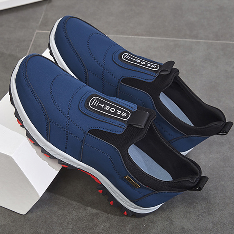 Men's Water-Resistant Slip-On Hiking Shoes