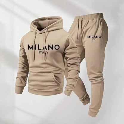 Men’s Casual Hoodie and Jogger Set