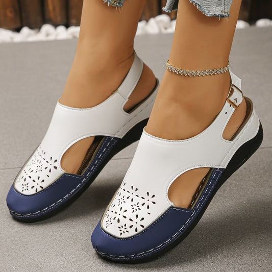 Women's Cut-Out Slingback Sandals
