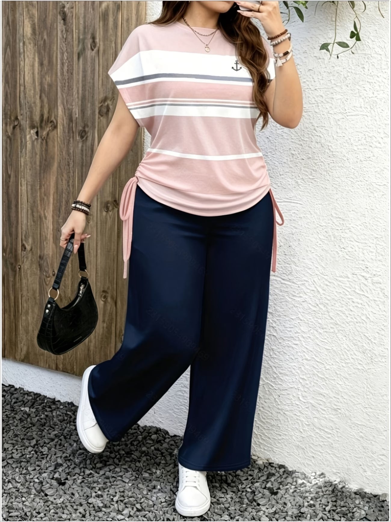 Women's Bow-Detail Two-Piece Set