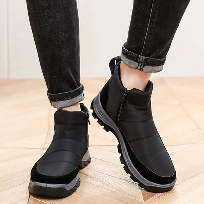 Men's Arch Support Wide Toe Snow Boots