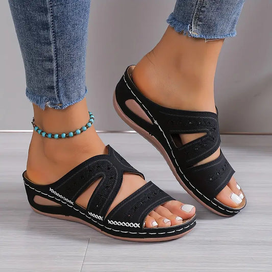 Round Toe Comfort Flip Flops