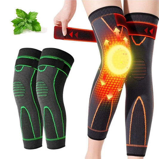 ThermoHerb Self-Heating Knee Support Sleeves