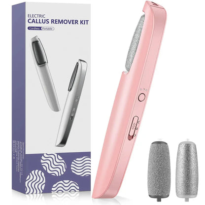 Rechargeable Electric Callus Remover with Dual Rotation