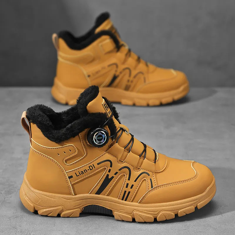 Men’s Waterproof Grip Winter Work Trainers