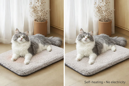 Self-Heating Reflective Pet Mat