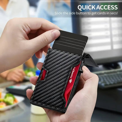 Pop-Up RFID Card Wallet