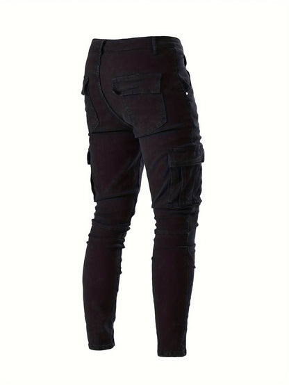 Men’s Slim Fit Workwear Cargo Jeans