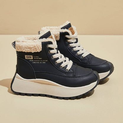 Women’s Fleece-Lined Winter Trainer Boots
