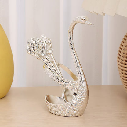 Swan Design Coffee Stirring Spoons