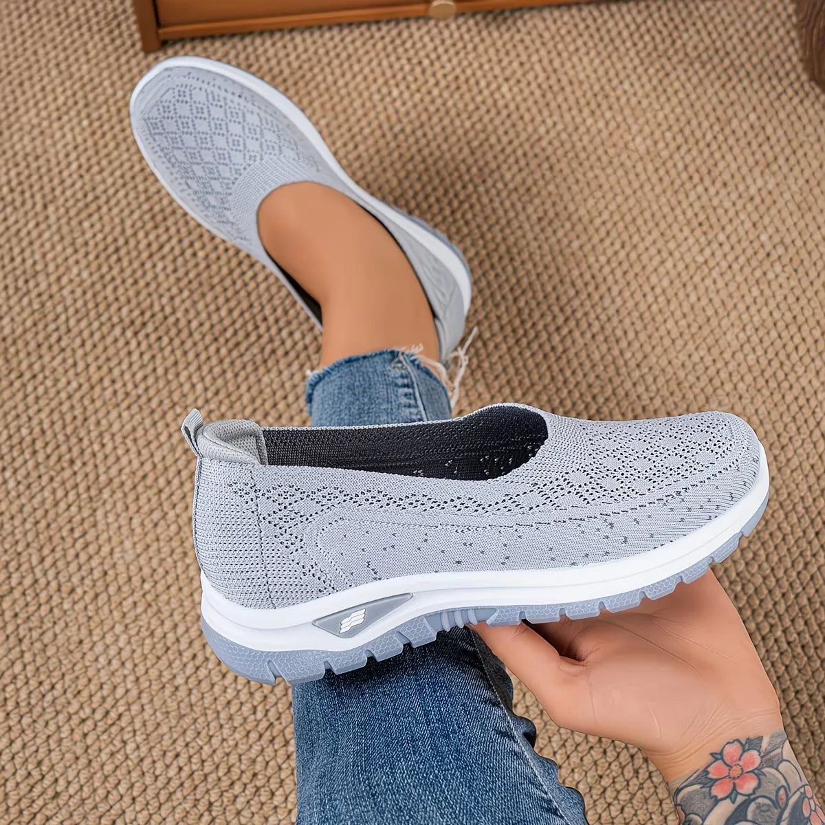 Women’s Lightweight Comfort Slip-On Trainers
