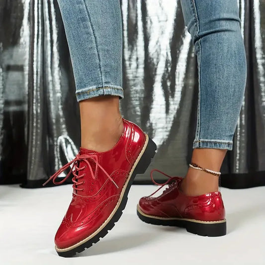 Women’s Comfort Leather-Look Shoes