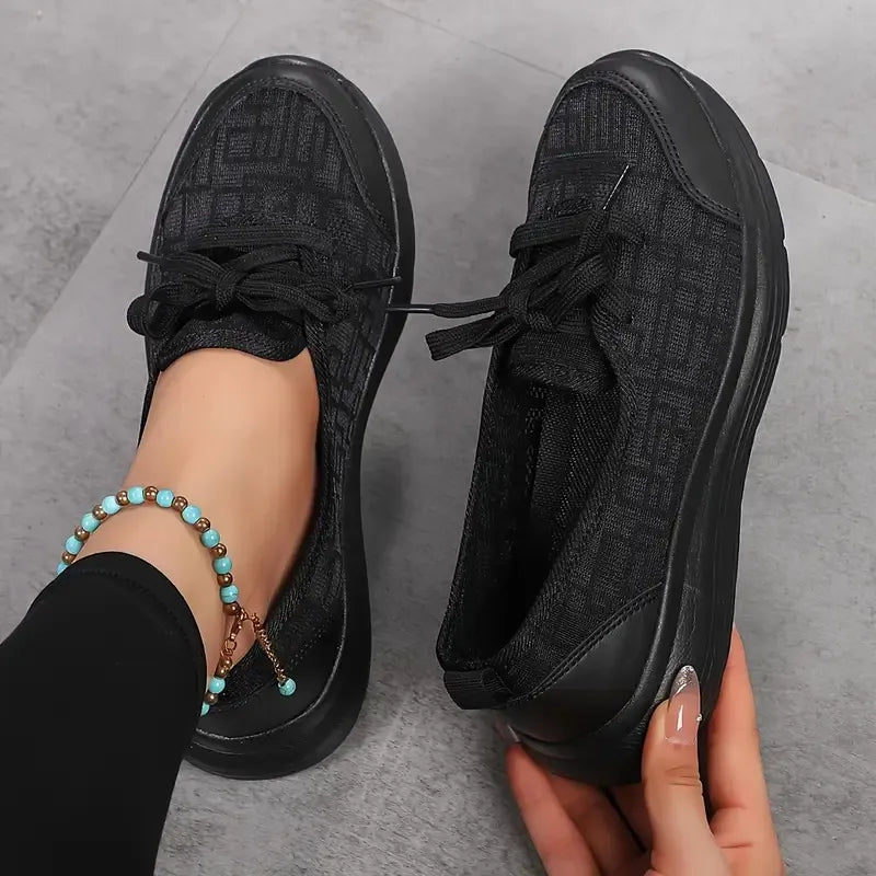Women's Bottom Slip-on Mesh Loafers