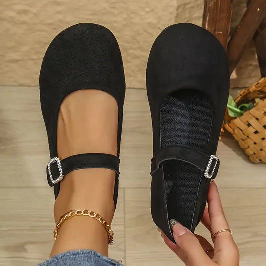 Premium Leather-Look Walking Loafers