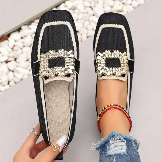 Women's Sparkle Comfort Slip-On Flats