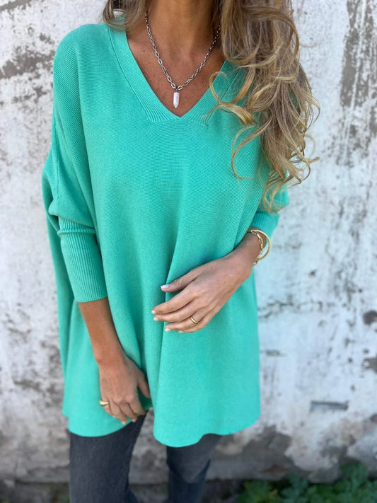 Women’s Loose Batwing Knit Top