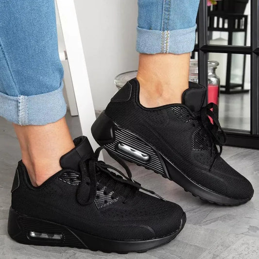 Women's Orthopaedic Lace-Up Breathable Sports Trainers