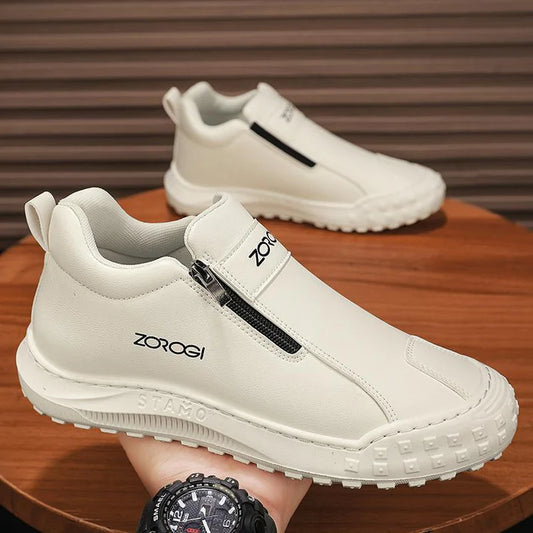 Men's Four-Season Outdoor Casual Leather-Look Shoes