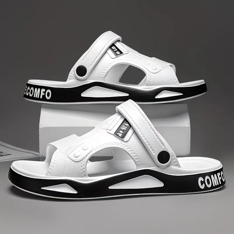 Men’s Adjustable Cut-Out Slides