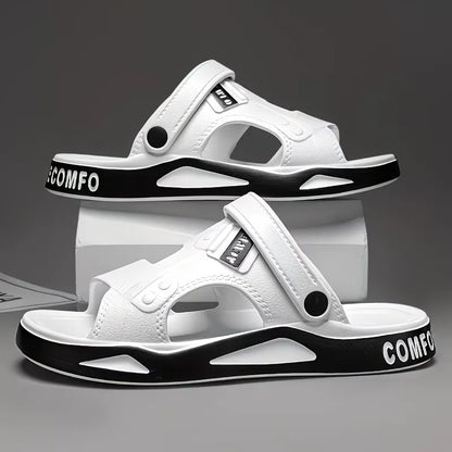 Men’s Adjustable Cut-Out Slides