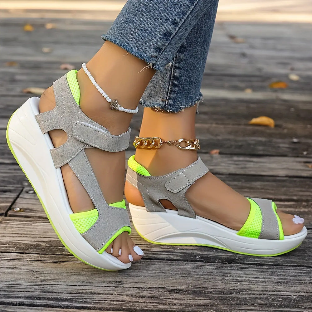 Women's Casual Platform Wedge Sports Sandals