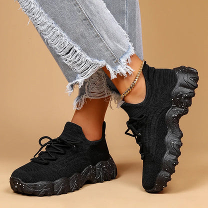 Women’s Breathable Knit Sport Trainers