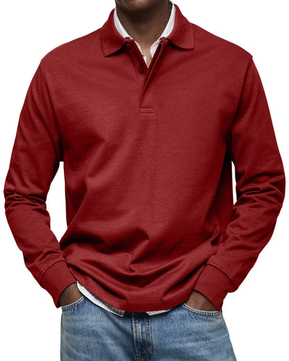 Men’s Harrington Long Sleeve Polo