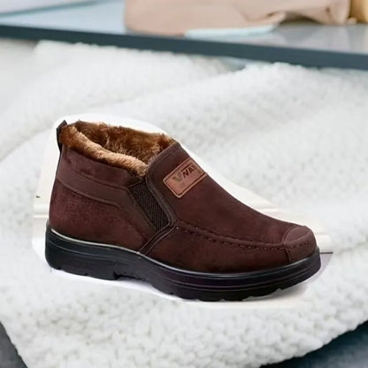 Men’s Orthopaedic Warm Arch Support Slip-On Boots