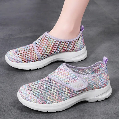 Women’s Aerova Adjustable Comfort Knit Trainers