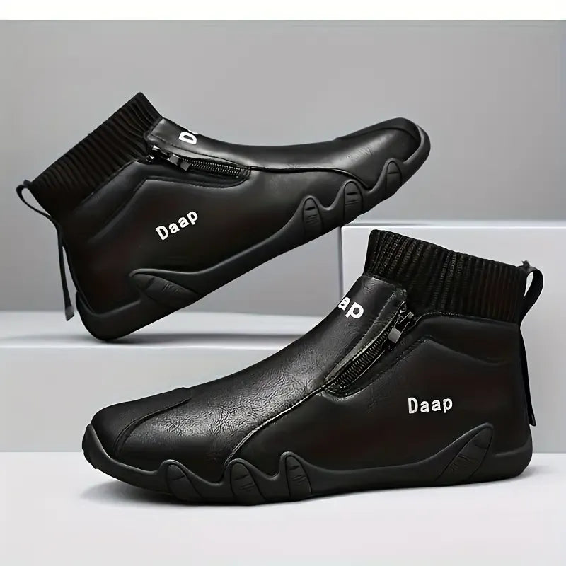 Men’s Warm Snow Boots – Water-Resistant & Non-Slip