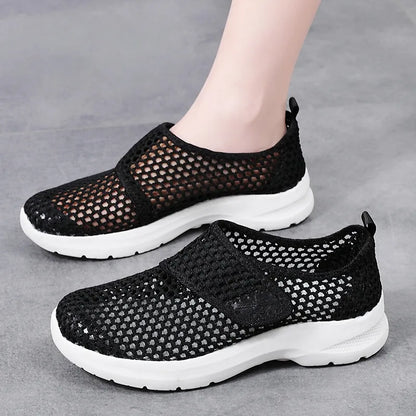 Women’s Aerova Adjustable Comfort Knit Trainers