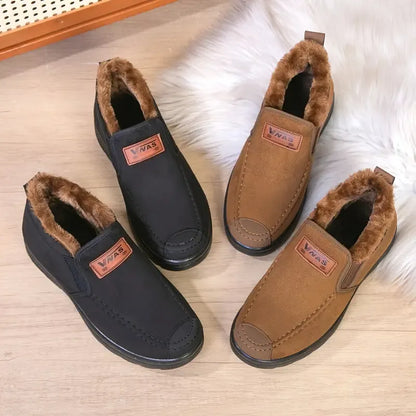 Men’s Orthopaedic Warm Arch Support Slip-On Boots