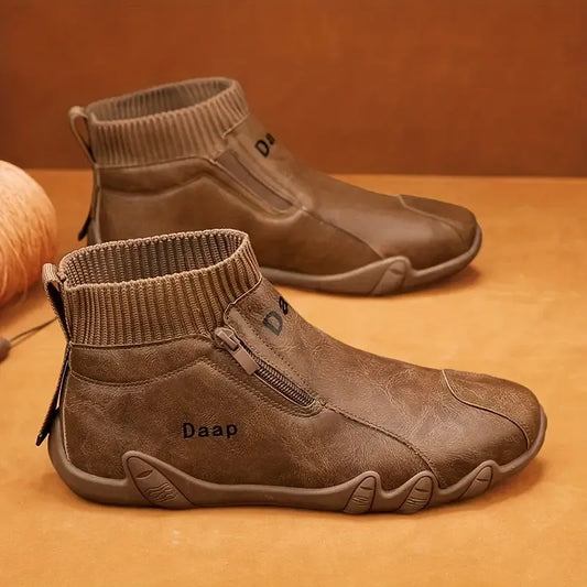Men’s Warm Snow Boots – Water-Resistant & Non-Slip
