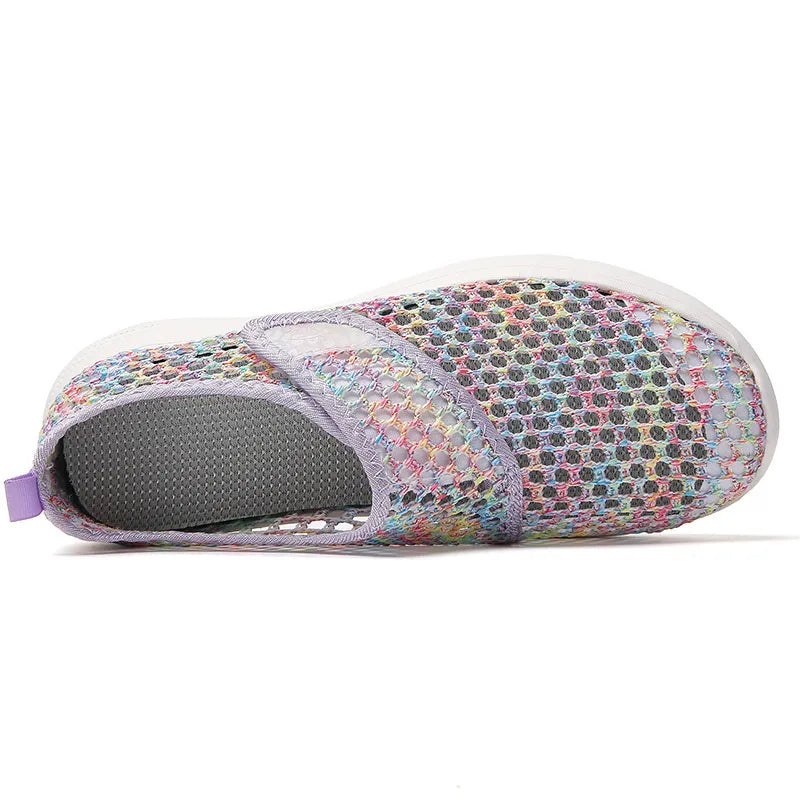Women’s Aerova Adjustable Comfort Knit Trainers